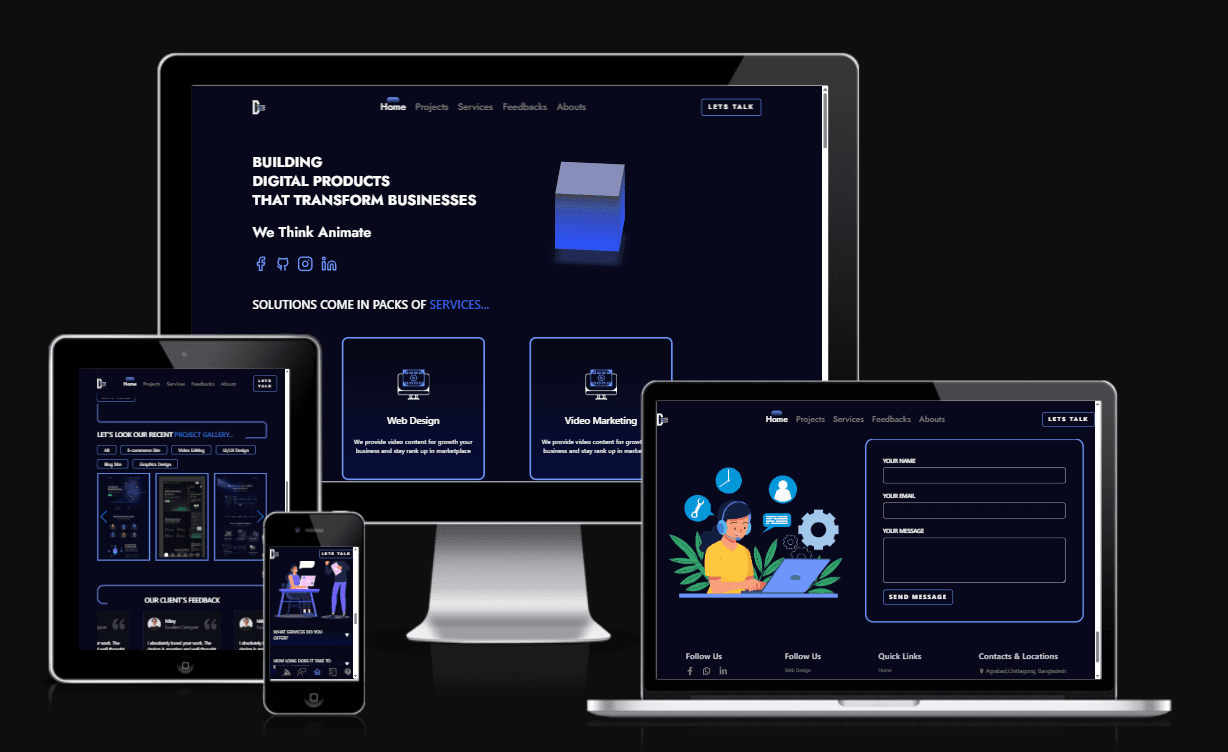 Agency Digital Site
